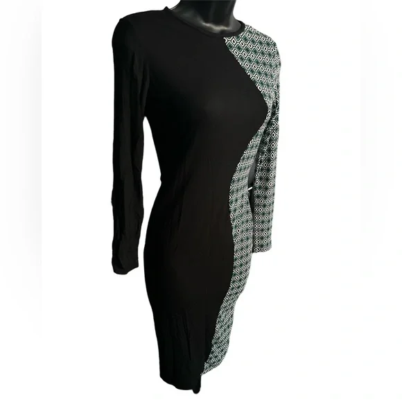 CLUB L Long-sleeved Bodycon Midi Dress NWOT - Picture 4 of 10